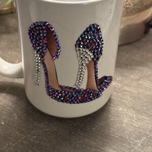 Rhinestone 15 oz Coffee Cup